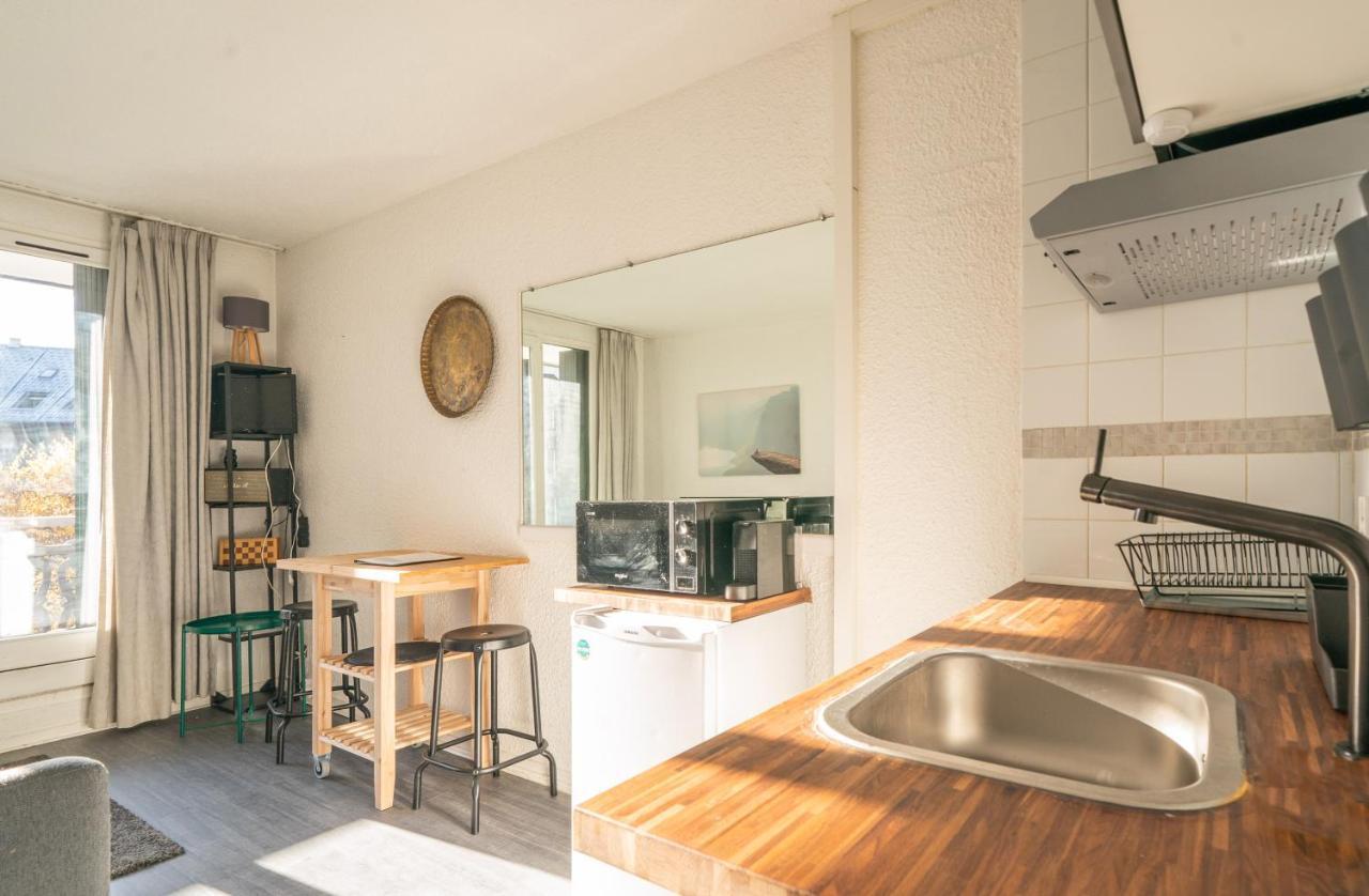 Chamonix Sud Studio With Mont Blanc Views 외부 사진